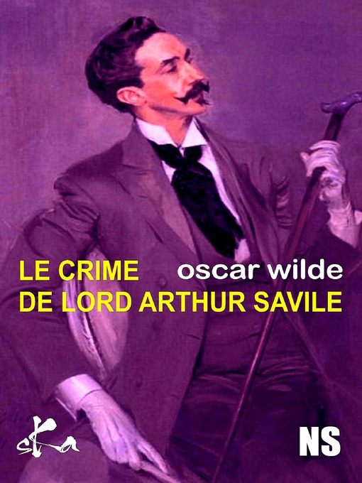Cover of Le crime de Lord Arthur Saville